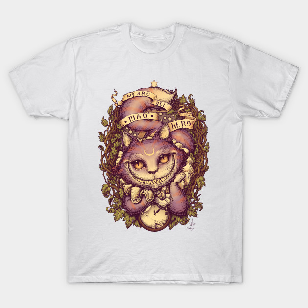 Cheshire Cat T-Shirt-TOZ